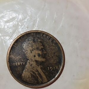 1918 One Cent Coin